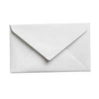 White envelope isolated on a Transparent background for various postal and organizational uses, background envelopeisolated on background png