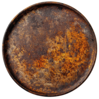 Rusty metal plate isolated on Transparent background captures texture and age in a simple yet striking way, Rusty metal plate isolated on png