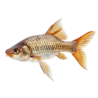Rutilus fish showing vibrant colors and unique features isolated on a Transparent background, Rutilus live fishisolated on background png