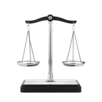 Weighing scale displaying balance of weights on a clean Transparent background, weighing scaleisolated on background png