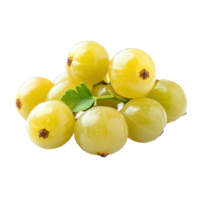 Star Gooseberry bunch showcases fresh fruit in natural light on a simple background, Star Gooseberry bunch Phyllanthus acidus fruit isolated on Transparent background png