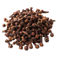Isolated spice cloves showcasing rich brown color and distinct aroma for culinary and medicinal uses, Spice clovesisolated on Transparent background png
