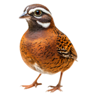 Vibrant Sparrows Perched on Ground with Intricate Feather Patterns png