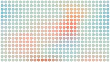 Pixel dot background. Halftone bitmap dotted gradient texture. Smooth speckle and spots dither background. Abstract glitchy pattern. 8 bit game screen wallpaper. vector