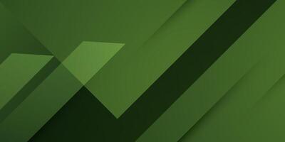 Abstract overlap dark green 3D background. Simple and modern green background pattern. vector