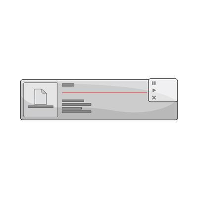 Print Queue illustration