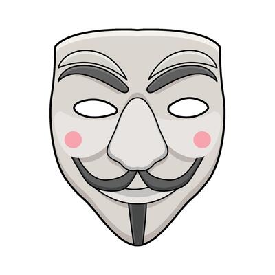 illustration of Anonymous Mask