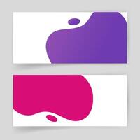 Abstract shapes element design liquid fluid for brochure cards horizontal template background, flyers leaflet banners, booklet cover pages, graphic print color trendy modern backdrop clipart vector