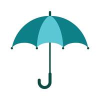 an umbrella icon on a white background vector