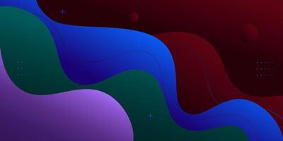 Premium colorful wavy background with gradient colors. background. Eps10 vector
