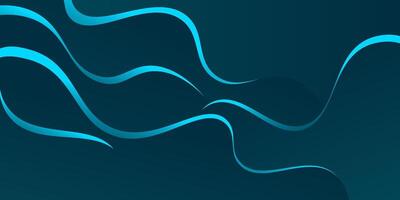 Shiny blue wave background with simple shapes. Simple blue wave design. Modern geometric shapes concept. eps10 vector