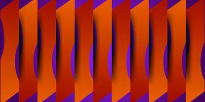Abstract orange geometric background template with rectangle pattern. Purple background with trendy design. Eps10 vector