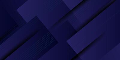 Dynamic abstract dark blue gradient illustration background with simple rectangle shadow pattern. Futuristic and luxury design. eps10 vector