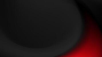 Abstract dark background with a vibrant red curve vector