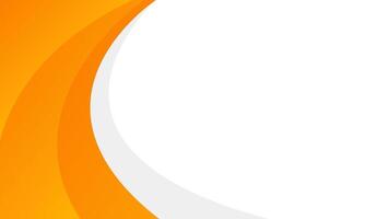 Abstract orange curve background. Background design for banners, templates, posters, business cards, sales, ads, events, web, and pages vector