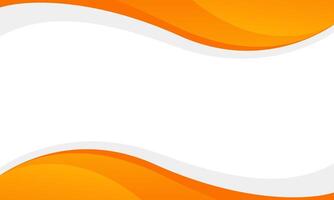 Abstract orange fluid wave background. Modern dynamic wallpaper. Design for banners, templates, posters, sales, business, ads, events, web, and pages. illustration vector