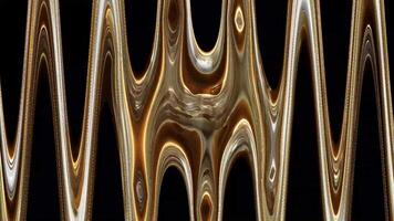 Wavy Vibrant Abstract Background Digital Rendering video