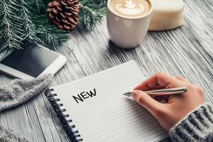 New year resolutions 2025 photo