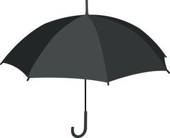 An open umbrella on a white background vector