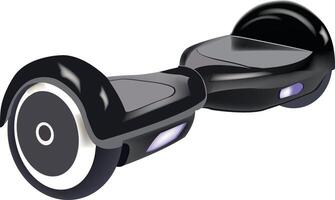An image of a hoveboard on a white background vector
