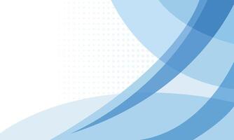 a blue and white background with a curved line vector
