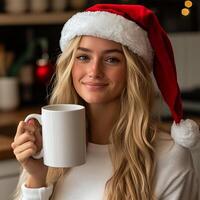 Minimalist Mug Mockup with Smart Object Layers photo