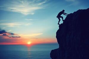 a man Extremes rock climbing42 photo