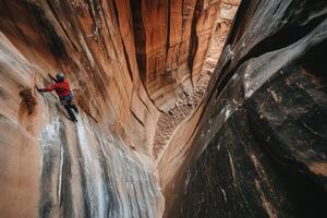 a man Extremes rock climbing28 photo
