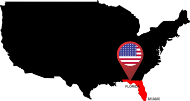 FLORIDA pin location png