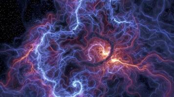 Cosmic Energy Waves Footage Revealing Dynamic Patterns in Space video