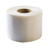 A roll of toilet paper, slightly different angle, showcasing its soft texture and perforated pattern, a staple for everyday use png