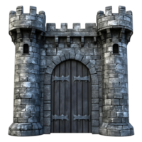 Foreboding Dungeon Entrance Hidden in a Castle png