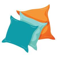 modern throw pillow illustrations for design projects vector