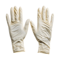 Pair of White Gloves Positioned Symmetrically on Both Sides png