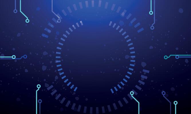 Wide Abstract modern futuristic, technology background. Hi tech digital communication.