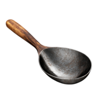 Traditional Cast Iron Kitchen Spatula png