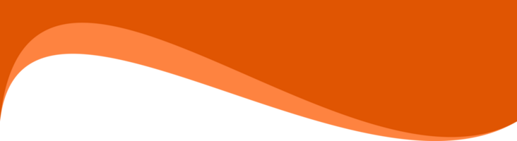 Abstract curved border shape for header design. Divider section. Website page bottom template. Wavy element and separator for webpages and site menu. png