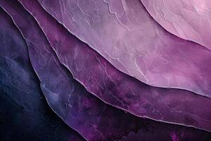 A purple and black abstract background with a wave pattern photo