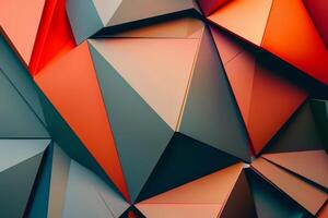 3d rendering of a geometric pattern photo