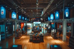 A store with many different items on display photo
