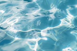 The image is of a body of water with ripples and waves photo