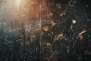 The image is a close up of a wooden surface with a lot of scratches and marks photo
