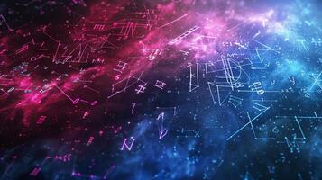 A computer generated image of a galaxy with a purple and blue background photo