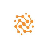 and cir clear combination orange color with background white vector