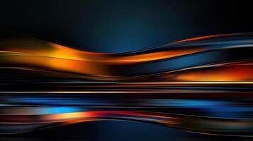 Abstract background with waves and colors photo