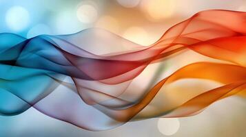 Abstract colorful abstract background with blurred bokeh photo