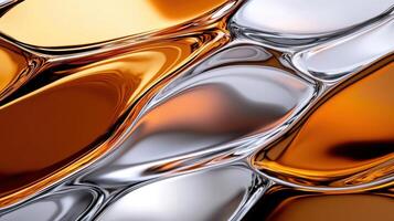 Abstract background with oil and metal photo