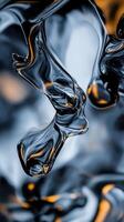 Abstract liquid abstract background photo