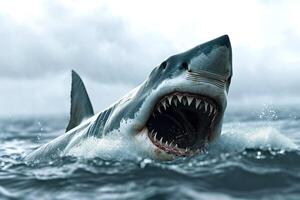 Great white shark, shark, shark attack, shark, shark attack, shark, shark attack, photo