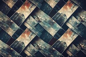 A photo of a wall with a pattern of squares
